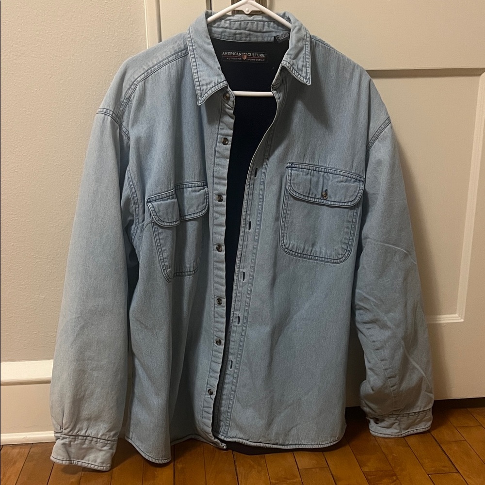Denim shirt jacket by American Culture
